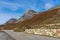 View of the albula pass in grisons, switzerland, europe