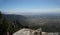 View of Albuquerque New Mexico from the top of the Sandia Mountains