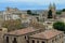 View from the AlcÃ¡zar of the town Toledo Spain