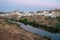 view of the Alentejo town of MÃ©rtola with the Guadiana river in evidence.