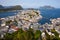 View of Alesund from Fjellstua viewpoint, Norway