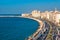 View of Alexandria harbor, Egypt