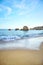 View of Algarve beach and Atlantic Ocean