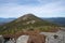 A view of Algonquin Peak from Iroquois Peak in Adirondack State Park