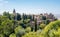 View of Alhambra Palace in Granada in Spain