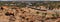 View of Alice Springs from Mayers Hill in Northern Territory of Australia
