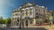 View of the Almeida Garret Square with Congregados Church timelapse hyperlapse.