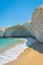 View of Alogomantra beach at Milos island, Cyclades, Greece