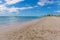 A view along Carlisle beach in Bridgetown, Barbados