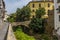 A view along the Darro river in the Albaicin district of Granada