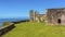 A view along the edge of Brimstone Hill Fort in St Kitts