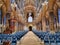 A View Along The Nave at Lincoln Cathedral