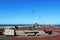 View along Stone Jetty, Morecambe, Lancashire