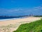 View Along Wollongong Beach to Port Kembla Steel Works, Australia