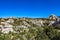 View of Alpilles from Les Baux de Provence, France