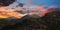 A View from the Alpine Loop at Sunset in the San Juan Mountains