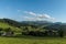 View of the Alpstein and Saentis, Appenzellerland, Canton of Appenzell Inner-Rhodes, Switzerland