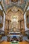 View of the altar of the Igreja do Carmo Church in Faro