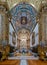 View of the altar of the Igreja do Carmo Church in Faro