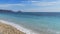 View from Altea to Mediterranean sea, Calpe and the Rock of Ifach