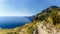 View of the Amalfi Coast from the Path of the Gods