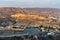 View of Amber fort and palace at morning. Jaipur. Rajasthan. India