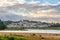 View of Amboise on the banks of the Loire