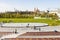 View of Amphitheatre in Zaryadye park in Moscow