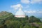 View of the ancient Buddhist stupa by Mahaseya Dagoba. Mihintale