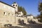 View of ancient Cetinje Monastery on sunny day. Montenegro, Cetinje town