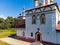 View of the ancient Church of the Resurrection of the 17th century in the village of Trubino, Kaluzhskiy region, Russia