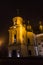 View of the ancient Church of the Saviour at Berestovo in the center of Kyiv at night. Ukraine