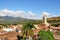 View of the ancient city and the surrounding hills. Trinidad. Cuba.