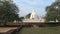 View of the ancient Dagoba Thuparama, Sunny day. Anuradhapura, Sri Lanka