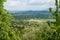 View from ancient French hilltop village of Gordes