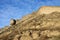 View of ancient Gori fortress wall,Georgia,Caucasus,Euroasia