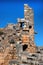 View of ancient Greek city of Perge near Antalya on the Mediterranean coast of Turkey