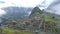 View of the ancient Inca City of Machu Picchu. The 15-th century Inca site.\'Lost city of the Incas\'.