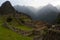 View of ancient incas town of Machu Picchu