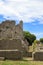 View of ancient streets in ruins of Stari Bar, ancient fortress