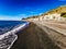 View on the andalusian beach and sea