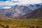 View of Andes mountains, Valle Hermoso