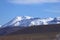 View of the Andes Mountains and volcanoes, Atacama Desert, Chile