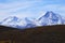 View of the Andes Mountains and volcanoes, Atacama Desert, Chile