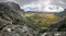 View from Andringitra massif as seen during trek to Pic Boby Imarivolanitra, Madagascar highest accessible peak