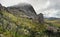 View from Andringitra massif as seen during trek to Pic Boby or Imarivolanitra, Madagascar highest accessible peak