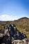 View of Ankarana Special Reserve tsingy plateau,  Ankarana, Madagascar