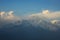 View of Annapurna mountain range ,Nepal