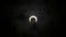 View of the annular solar eclipse nearing its totality