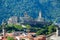 View of antique Castles of Bellinzona, Switzerland